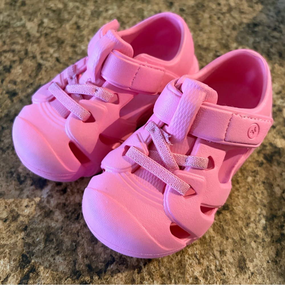 Stride Rite 360 Poseidon Pink Toddler Sneaker Sandals - Picture 4 of 5